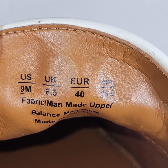 Franco Sarto Balin Platfoem White and Tan Loafers - Picture 12 of 12